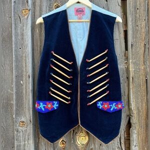 NWT Double D Ranch beaded vest